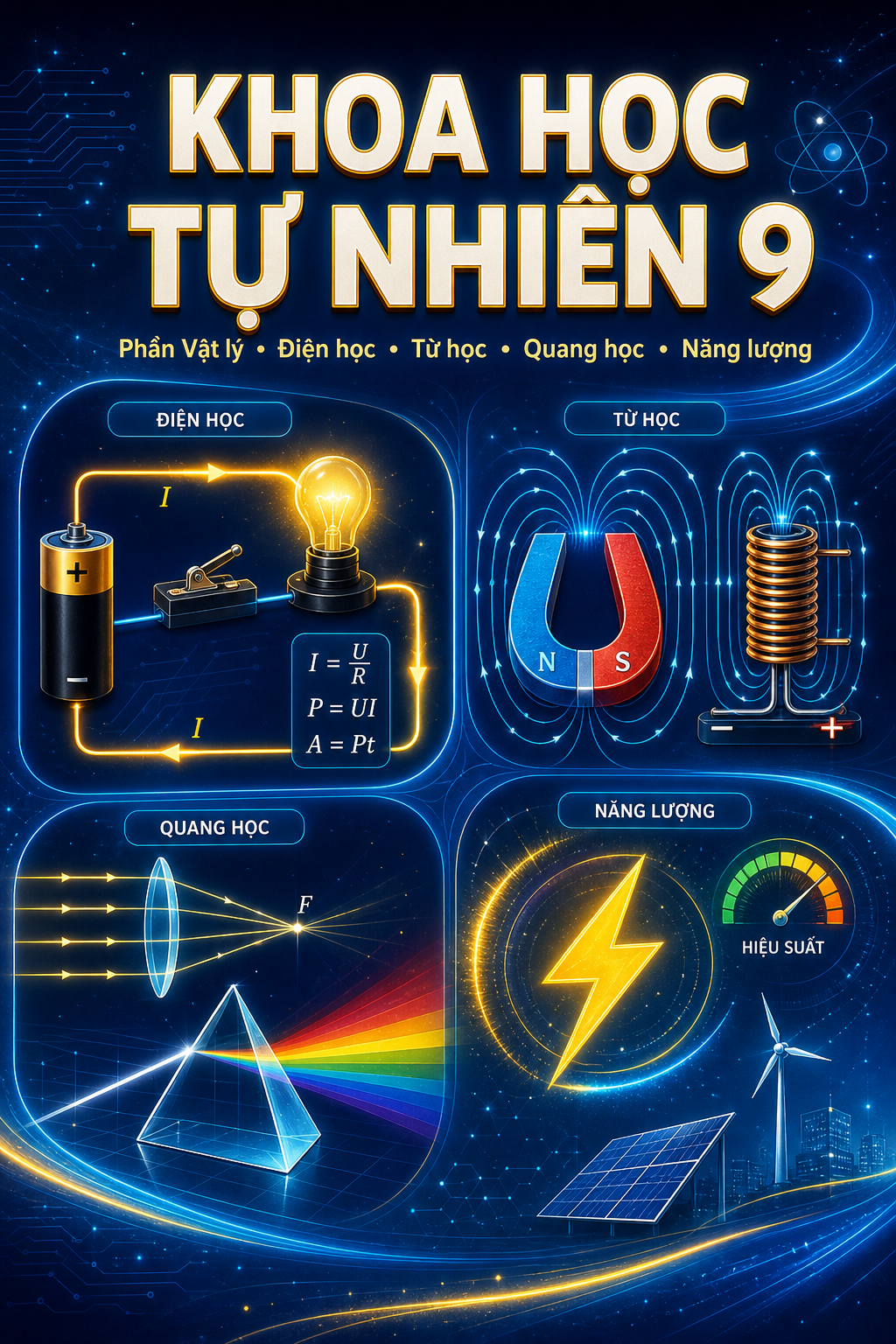 Sơ đồ tóm tắt chương trình lớp 9